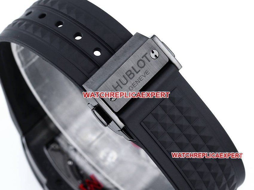 TW factory Hublot1:1super cloneblack dial skull 646.CI.0110.RX.DPM24braceletlive photos