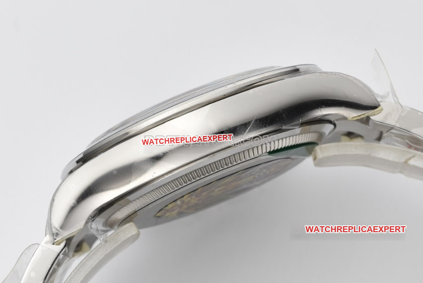 C factory RolexDaytona1:1top-tier replicawhite gold cement gray 4131steel bracelet model side live photo