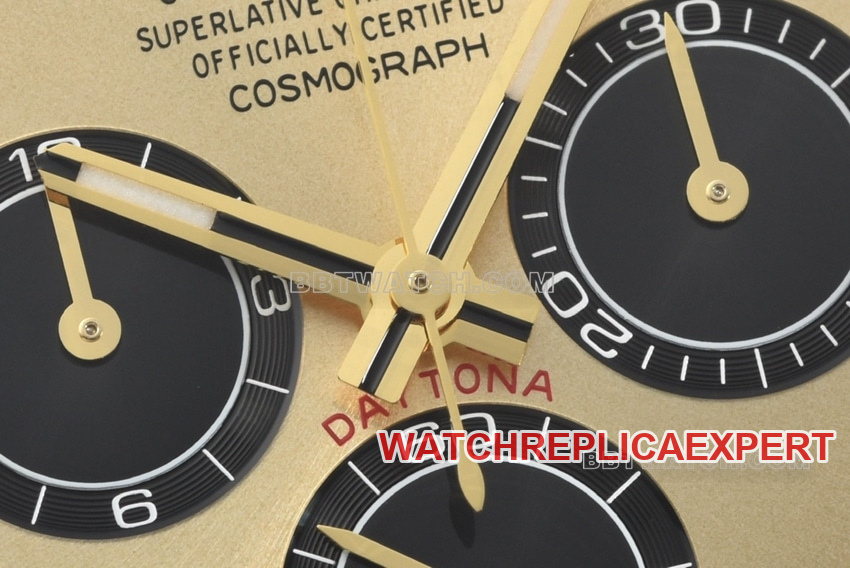 Factory C RolexDaytonatop-tier 1:1high-quality replicayellow gold4131steel bracelet front live photo
