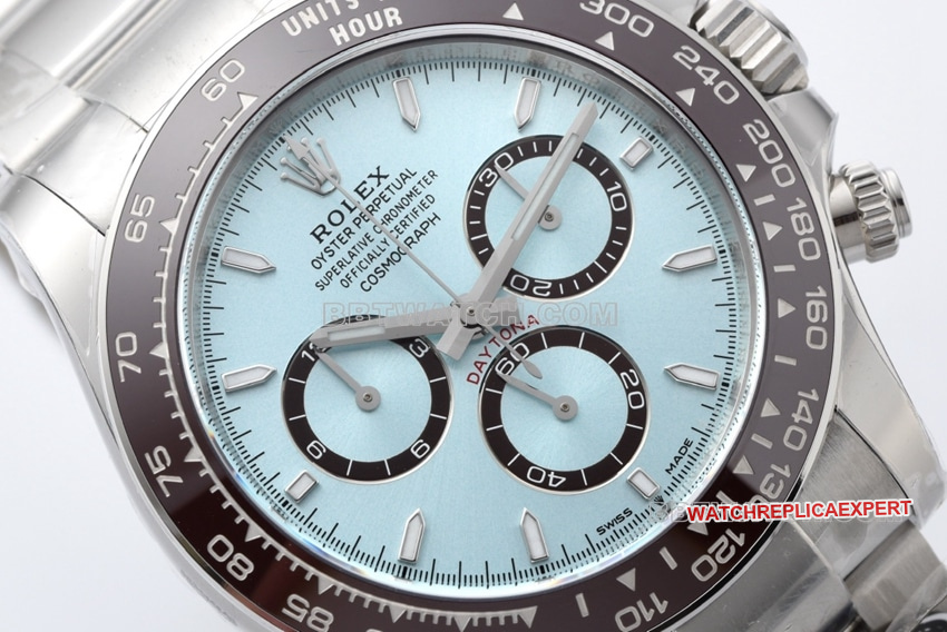 Factory C Rolex Daytonatop-tier 1:1super Ice Landi 4131 steel bracelet front live photo