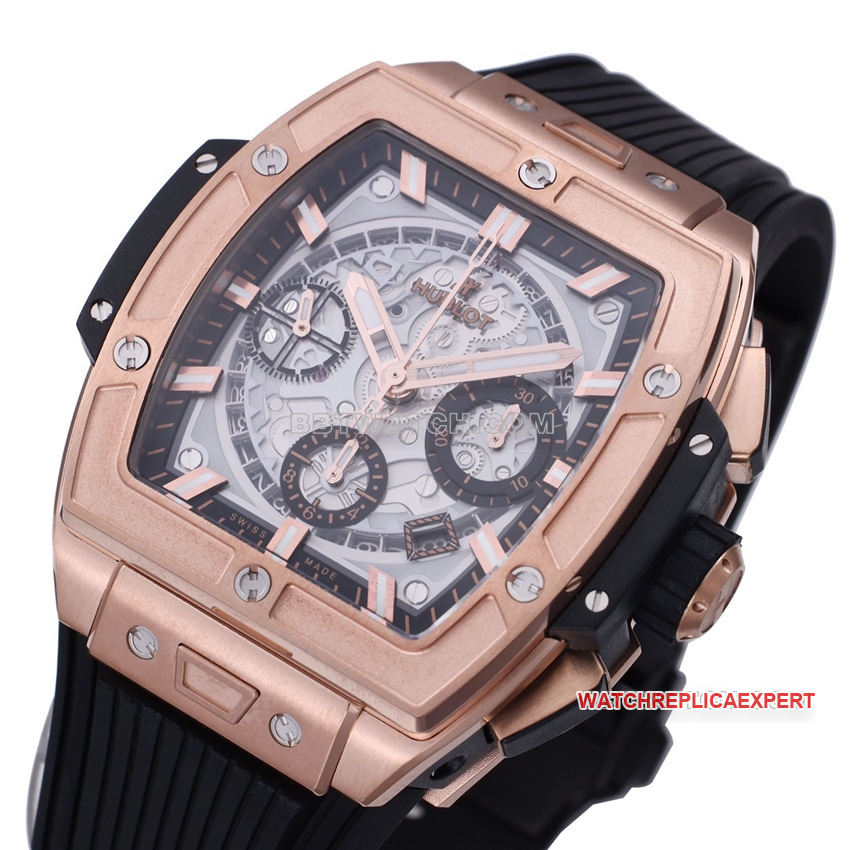 BBF factory Hublot1:1super hollow disk 642.OX.0180.RXfront live photo
