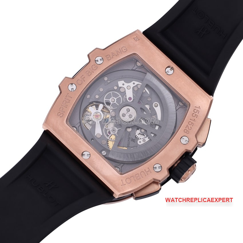 BBF factory Hublot1:1super hollow disk 642.OX.0180.RXcaseback live photo