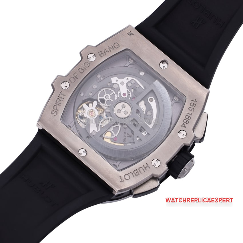 BBF factory Hublot1:1top-tier blue hollow plate 642.NL.7170.RXcaseback live photo