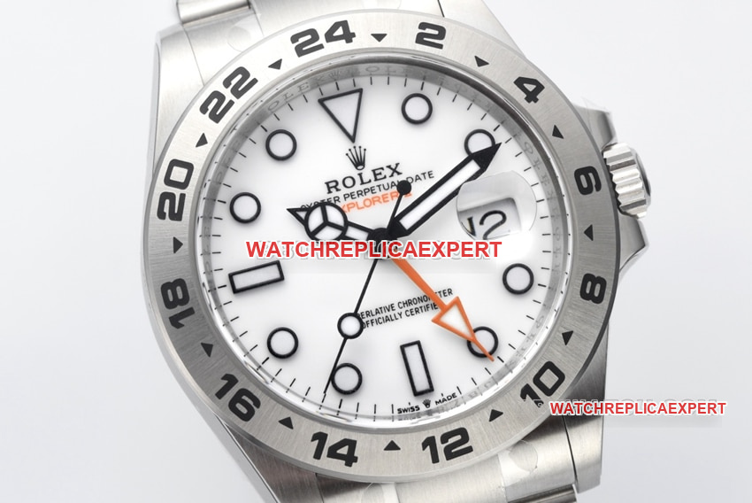 VS FactoryRolex explorer top-tier replica2024 new white dial226570front live photo