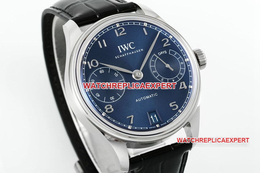 APSIWC watch Portugal 1:1super clone2024 new blue dialIW501704front live photo
