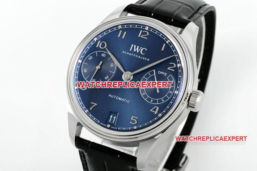 APSIWC watch Portugal 1:1super clone2024 new blue dialIW501704front live photo