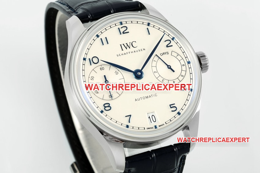 APSIWC watch Portugal super clone2024 new silver white dialIW501702front live photo
