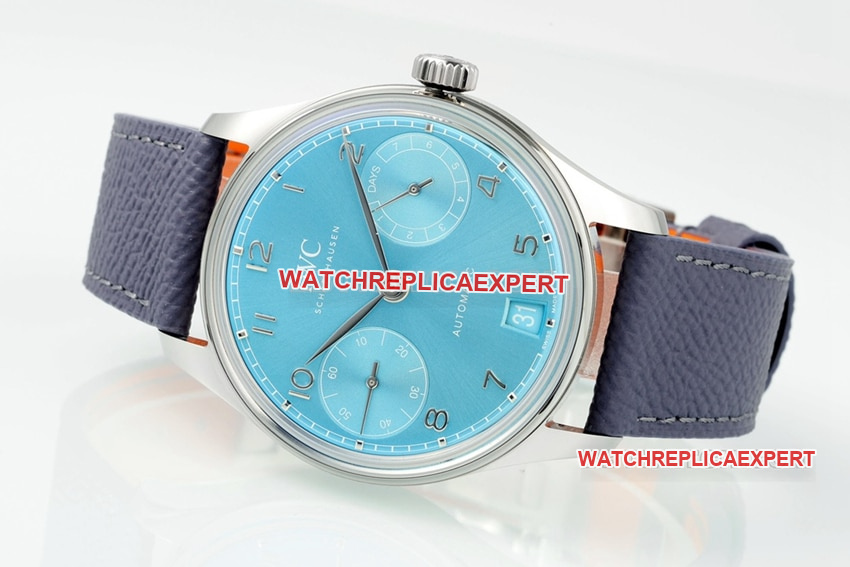 APSIWC watch Portugal 1:1top-tier replica2024 new blue dialIW501708front live photo