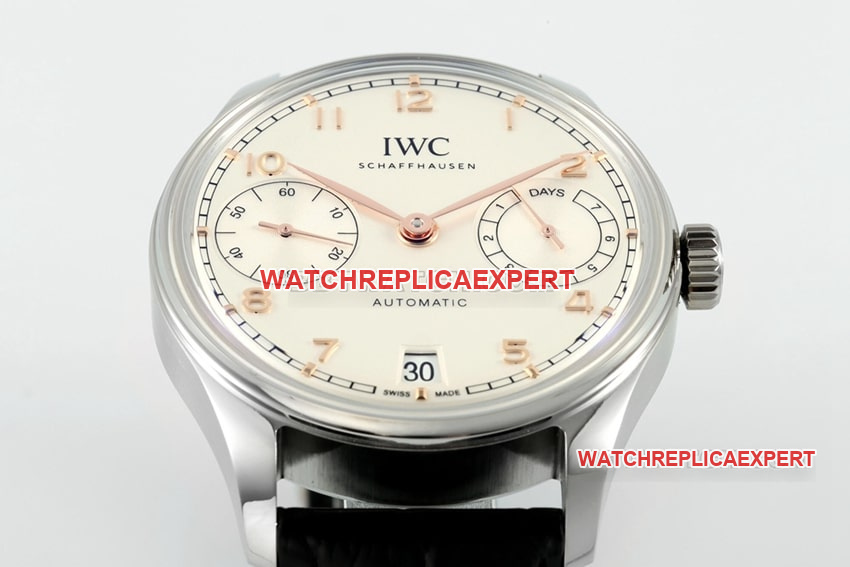 APSIWC watch Portugal top-tier 1:1high-quality replica2024 new silver white dialIW501701front live photo