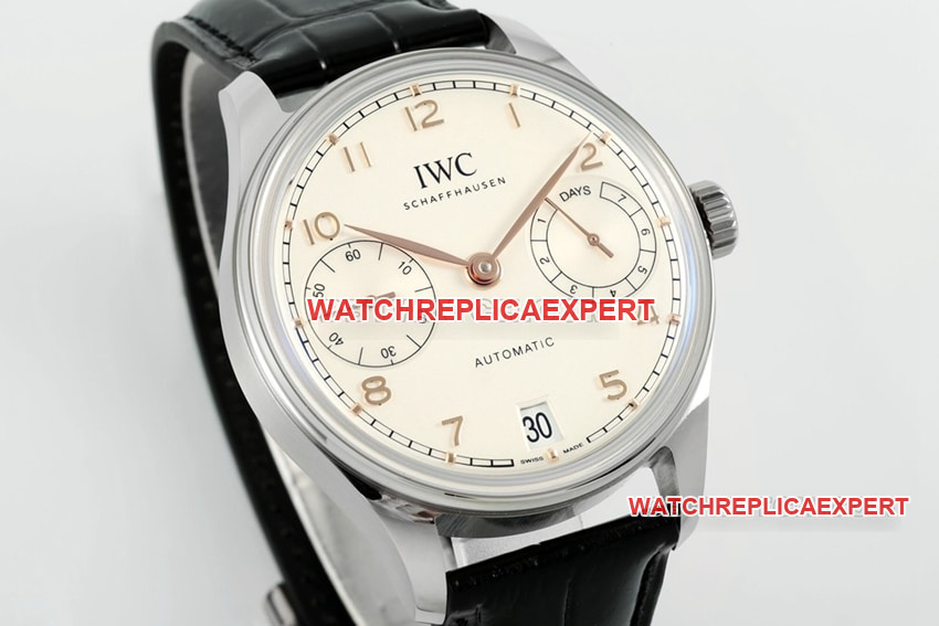 APSIWC watch Portugal top-tier 1:1high-quality replica2024 new silver white dialIW501701front live photo