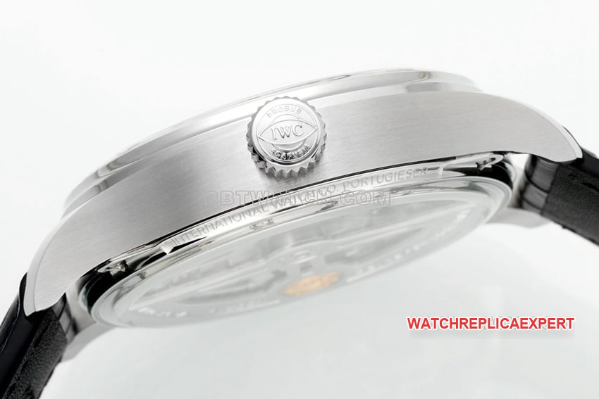 APSIWC watch Portugal top-tier 1:1high-quality replica2024 new silver white dialIW501701side live photo