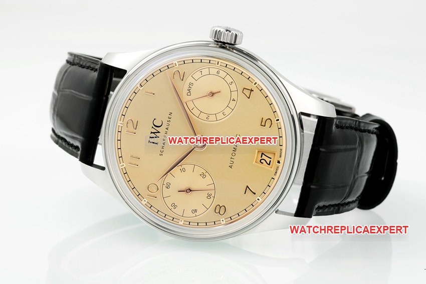 APSIWC watch Portugal top-tier 1:1super clone2024 new guilloché dialIW501705front live photo