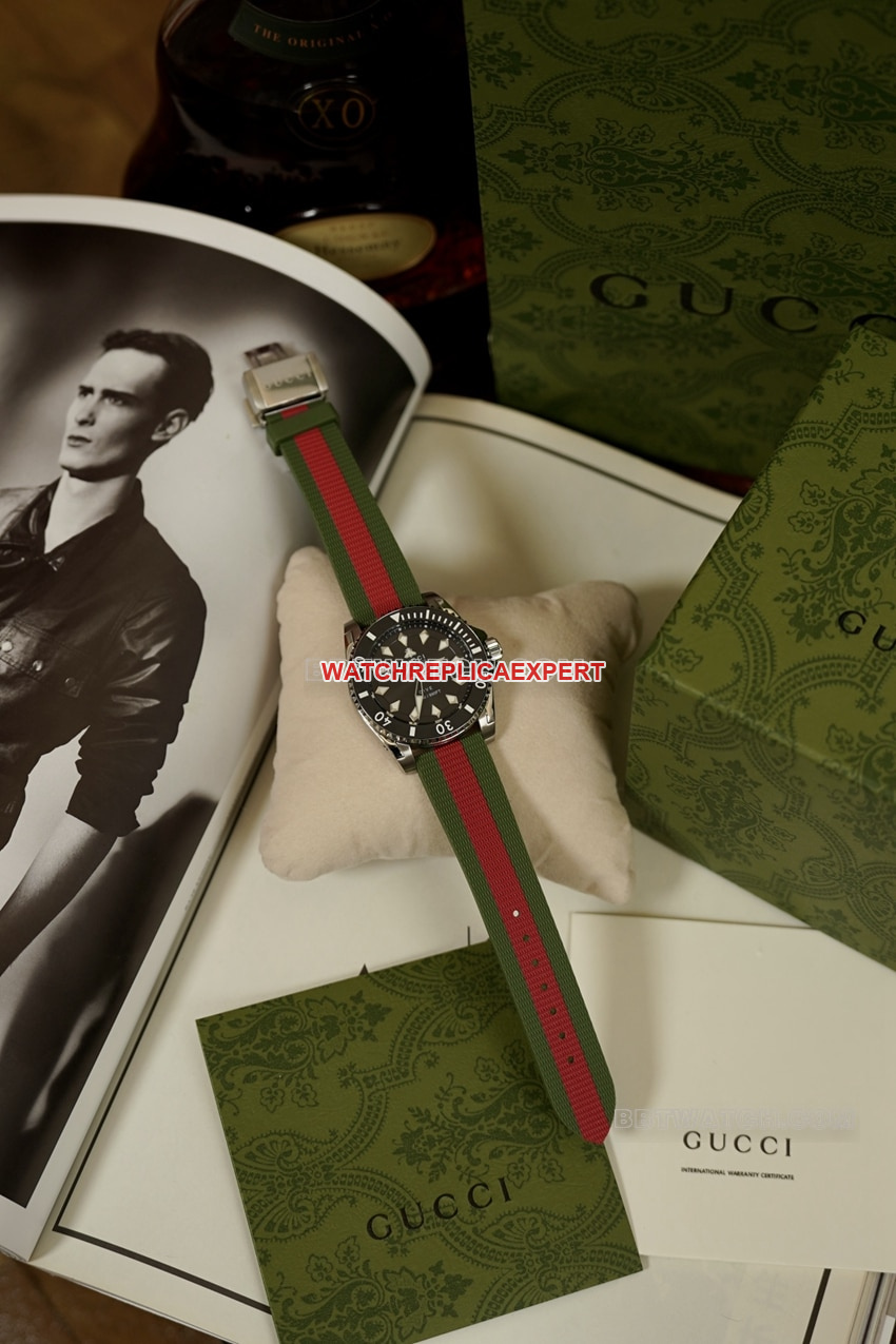Gucci 1:1super clone2024 new black dialYA136349front live photo