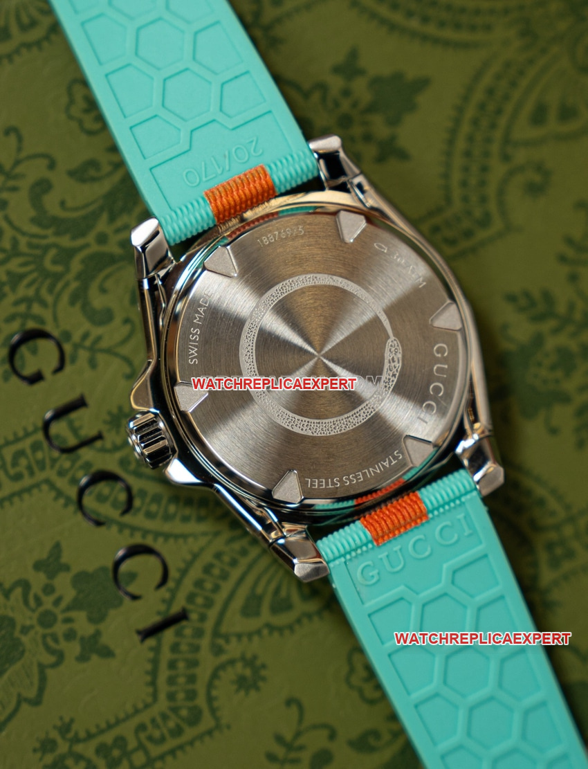 Gucci 1:1super clone2024 new silver white dialYA136351caseback live photo