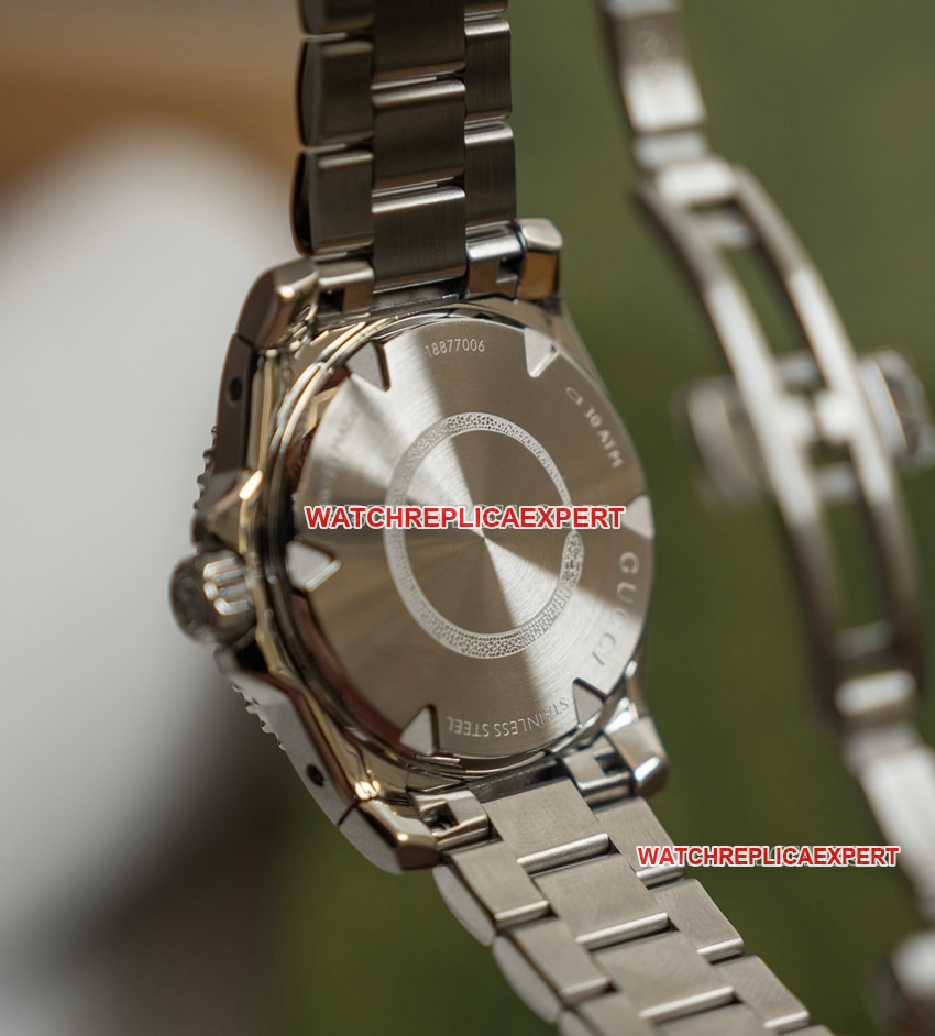 Gucci top-tier 1:1high-quality replica2024 new orange plate steel bracelet model YA136355caseback live photo