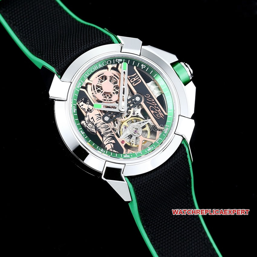 TW factory Czech Leopard top-tier high-quality C Ronaldo CR7 co-branded custom black and green model front live photo