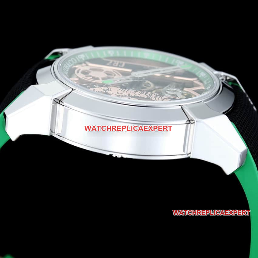 TW factory Czech Leopard top-tier high-quality C Ronaldo CR7 co-branded custom black and green model side live photo