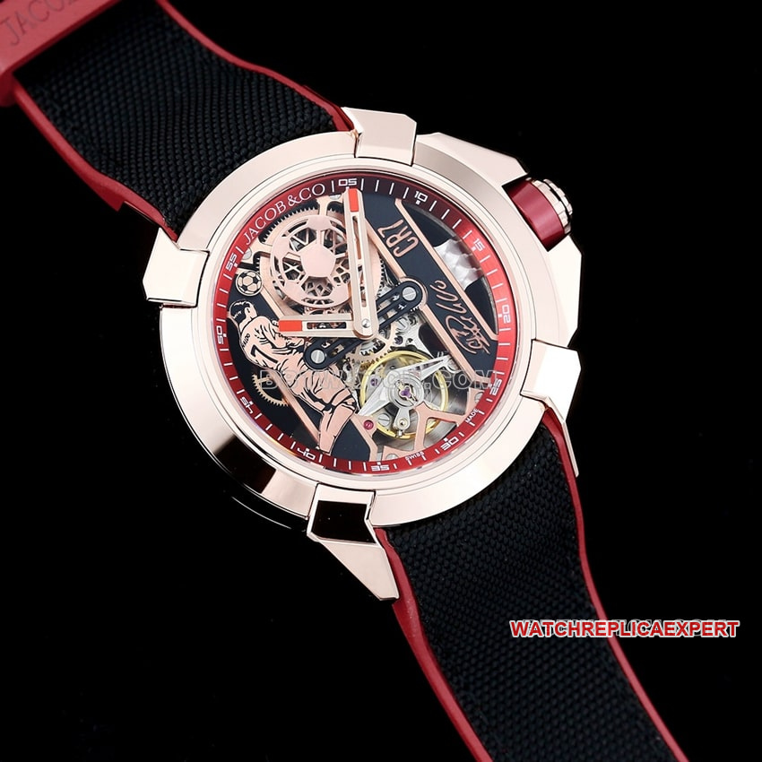 TW Factory Czech Leopard Top CR7 Collaboration Custom Black and Red Model Front Real Shot Photo