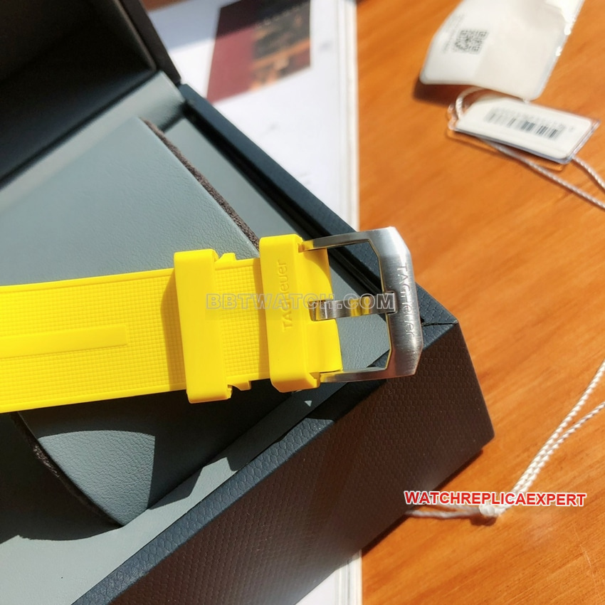 TAG Heuer F1top-tier 1:1super yellow plate chronographCAZ101AM.FT8054clasplive photos
