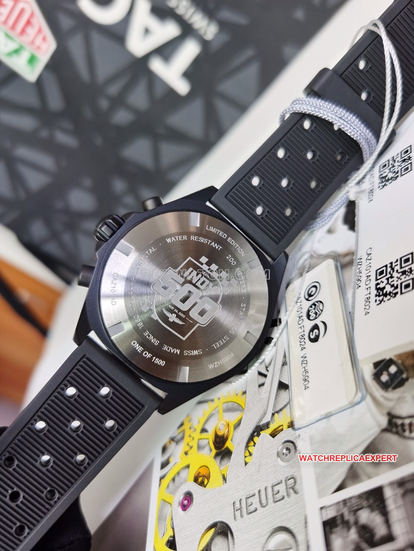 TAG Heuer F11:1super texture dialCAZ101AD.FT8024caseback live photo