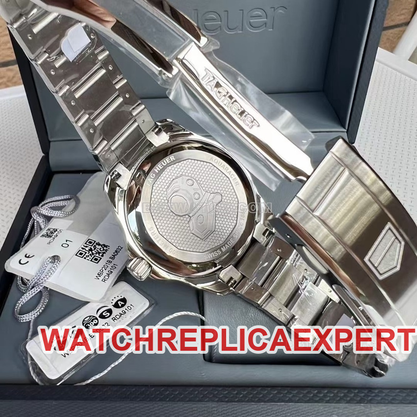 TAG Heuer Aquaracer top-tier 1:1high-quality replicablack dialsteel bracelet model WBP201A.BA0632braceletlive photos