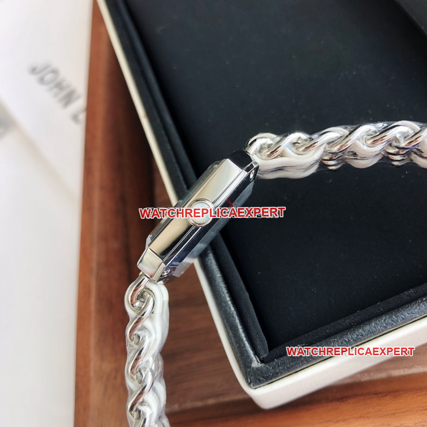 Chaneltop-tier 1:1high-quality replicawhite dial leather chain braceletletH1639side live photo