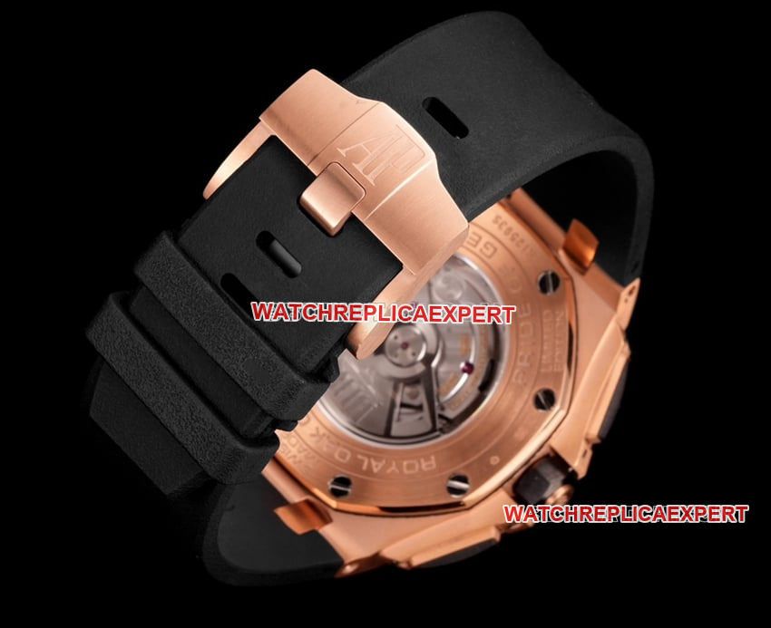 TW factory Audemars PiguetRoyal Oak offshore top-tier 1:1super dark gray plate rubber model 26416braceletlive photos