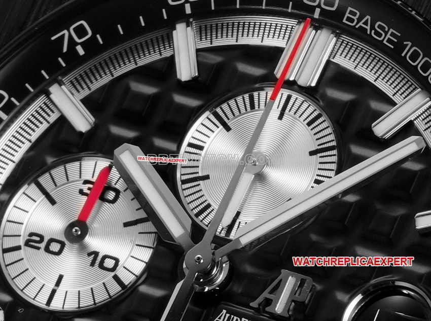 TW factory Audemars PiguetRoyal Oak offshore top-tier dark gray plate rubber model 26400front live photo