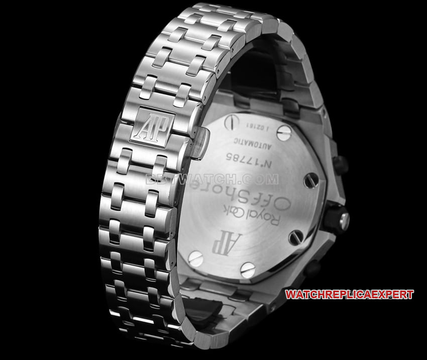 TW factory Audemars PiguetRoyal Oak offshore top-tier 1:1high-quality silver white dialsteel bracelet model 26170braceletlive photos