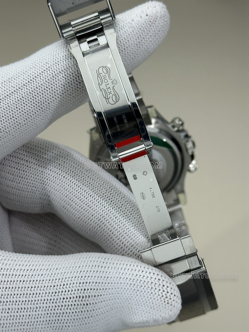 Clean FactoryRolexDaytonatop-tier 1:1high-quality replicablack dialsteel bracelet model 116509clasplive photos
