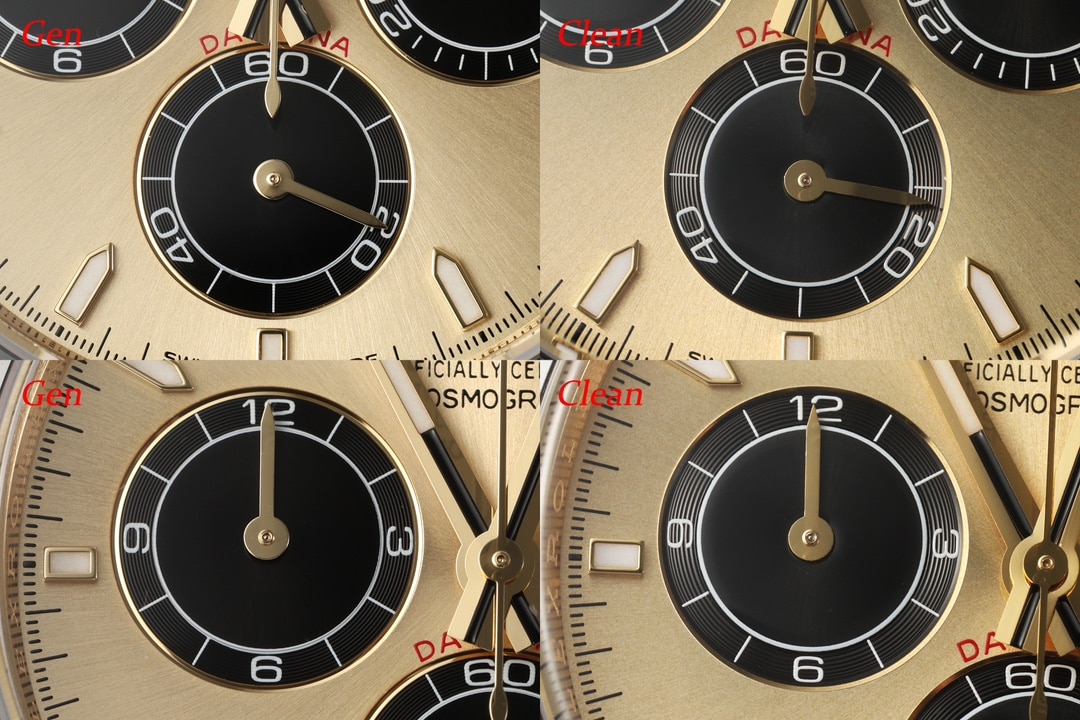 C Factory Rolex Top Daytona 4131 Shawn Yue 126518 Real vs. Fake Comparison Review High-Quality Photos
