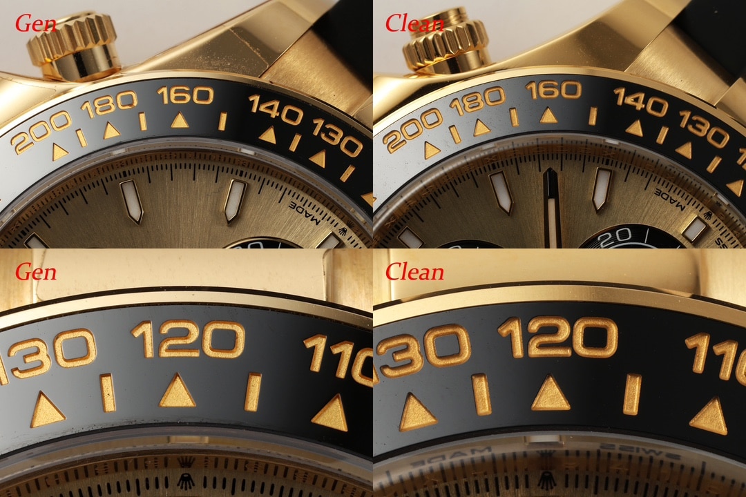 C Factory Rolex Top Daytona 4131 Shawn Yue 126518 Real vs. Fake Comparison Review High-Quality Photos