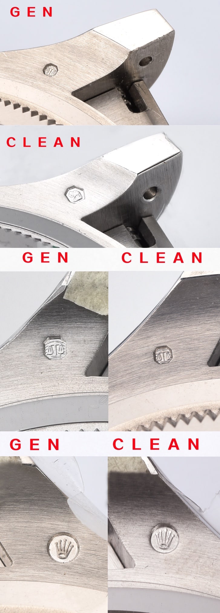 Factory C Rolextop-tier watch Daytona cement gray 126519 genuine and fake comparison evaluation appearance live photos