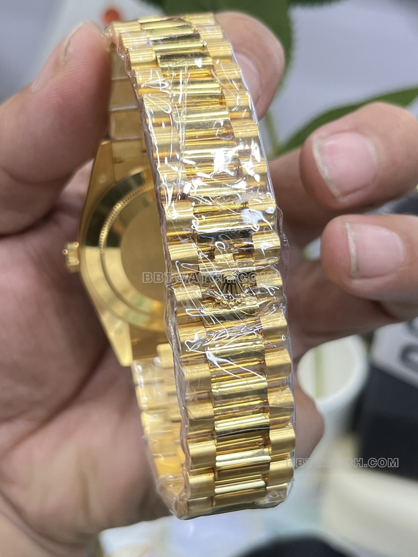 GM FactoryRolexDay-Date type 1:1top-tier black rock sugar m228238-0004clasplive photos