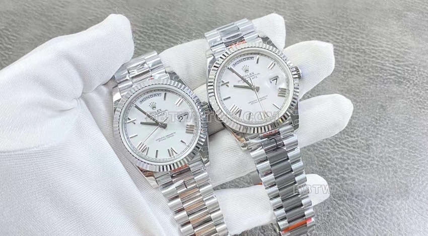 GM FactoryRolexDay-Date type 1:1super clonewhite dialm228239-0046front live photo