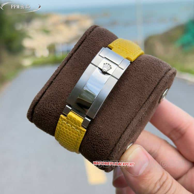 PPMRolexDaytona1:1top-tier replicayellow diskdiamond bezel116519braceletlive photos