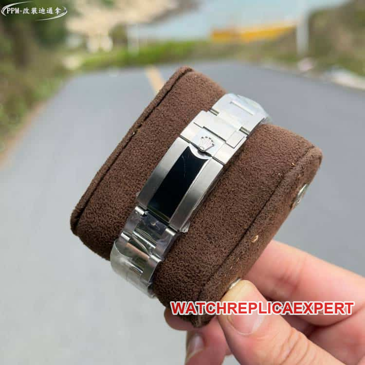 PPMRolexDaytonatop-tier blue hollow dialdiamond bezelsteel bracelet braceletlive photos