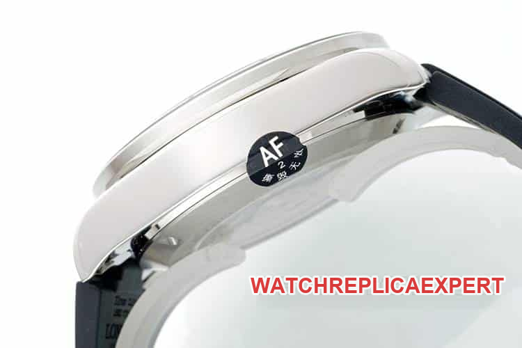 AF Longines Concas champagne dial rubber model L3.835.4.32.9side live photo