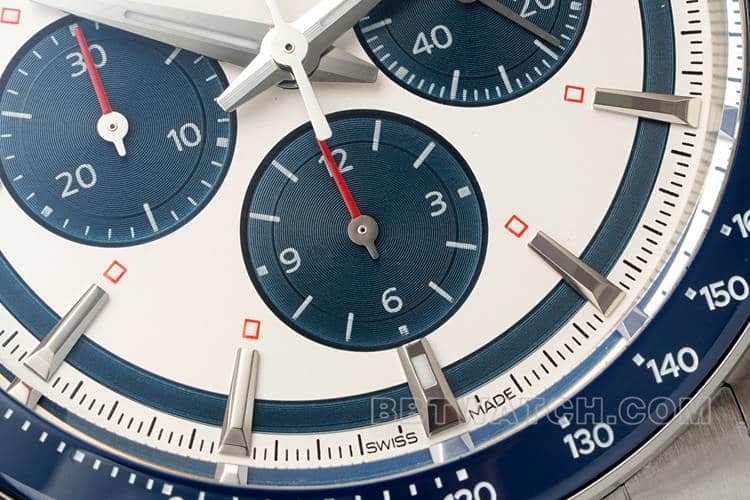 AFLongines Concast stop-tier 1:1high-quality silver gray dial rubber model L3.835.4.98.9front live photo
