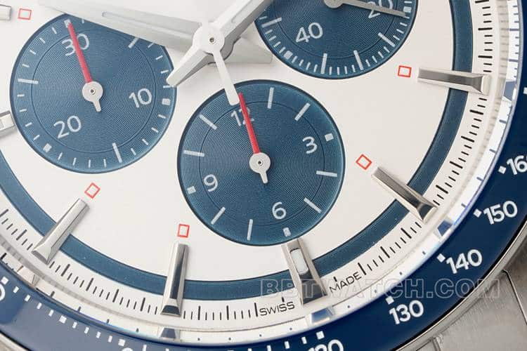 AFLongines Concas 1:1super silver dialsteel bracelet model L3.835.4.98.6front live photo