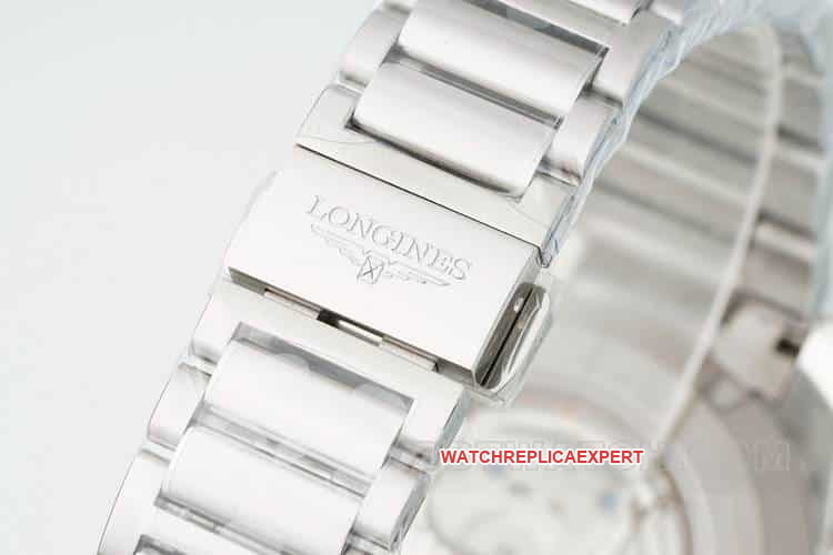 AFLongines Concas 1:1super silver dialsteel bracelet model L3.835.4.98.6braceletlive photos