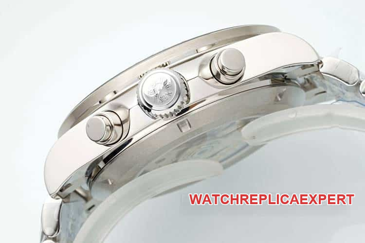 AFLongines Concas 1:1super silver dialsteel bracelet model L3.835.4.02.6side live photo