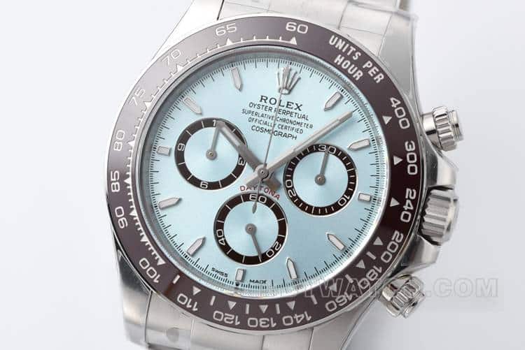 CleanRolexDaytona1:1super Bing Landi 4131steel bracelet model 126506front live photo