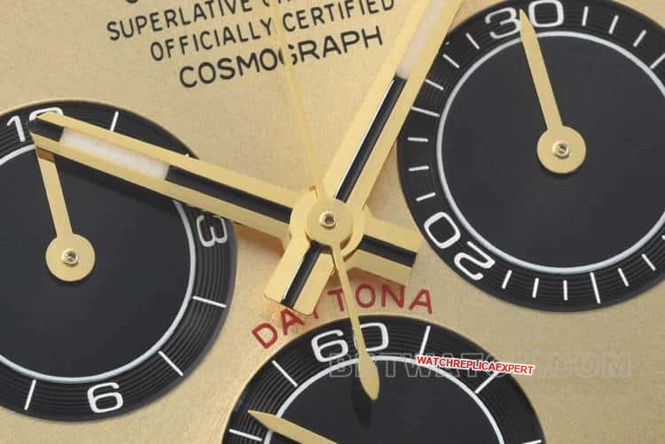 CleanRolexDaytonasuper gold plate 4131steel bracelet model 126508front live photo