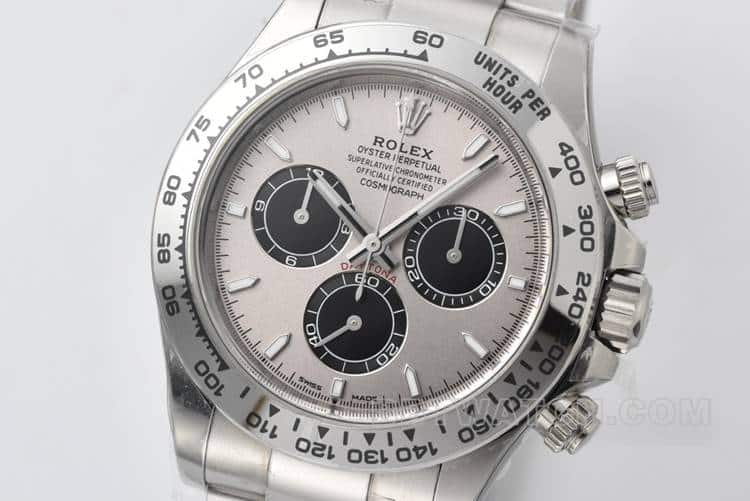 CleanRolexDaytonatop-tier 1:1high-quality cement gray 4131steel bracelet model 126509front live photo