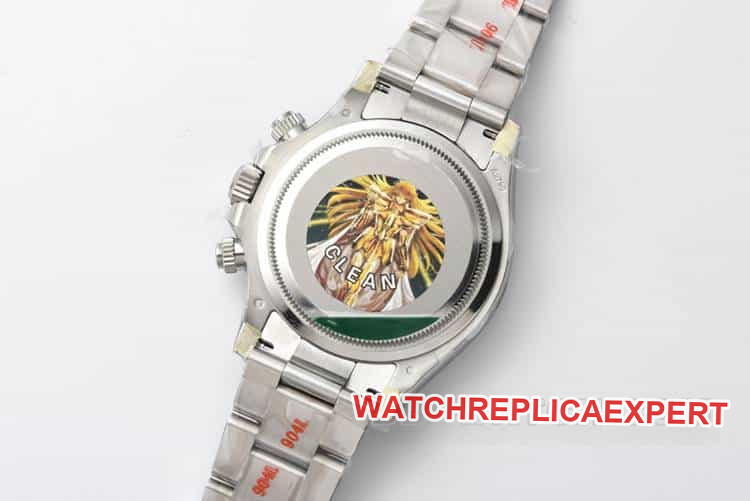 CleanRolexDaytonatop-tier 1:1high-quality cement gray 4131steel bracelet model 126509caseback live photo