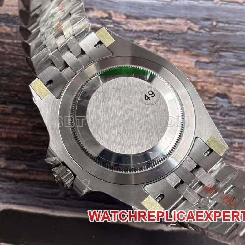 VSRolexGMT-Master1:1top-tier replicaPepsi bezelsteel bracelet model 126710caseback live photo