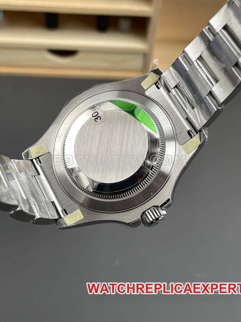 VSRolex Yacht-Master 1:1super gray plate 126622caseback live photo