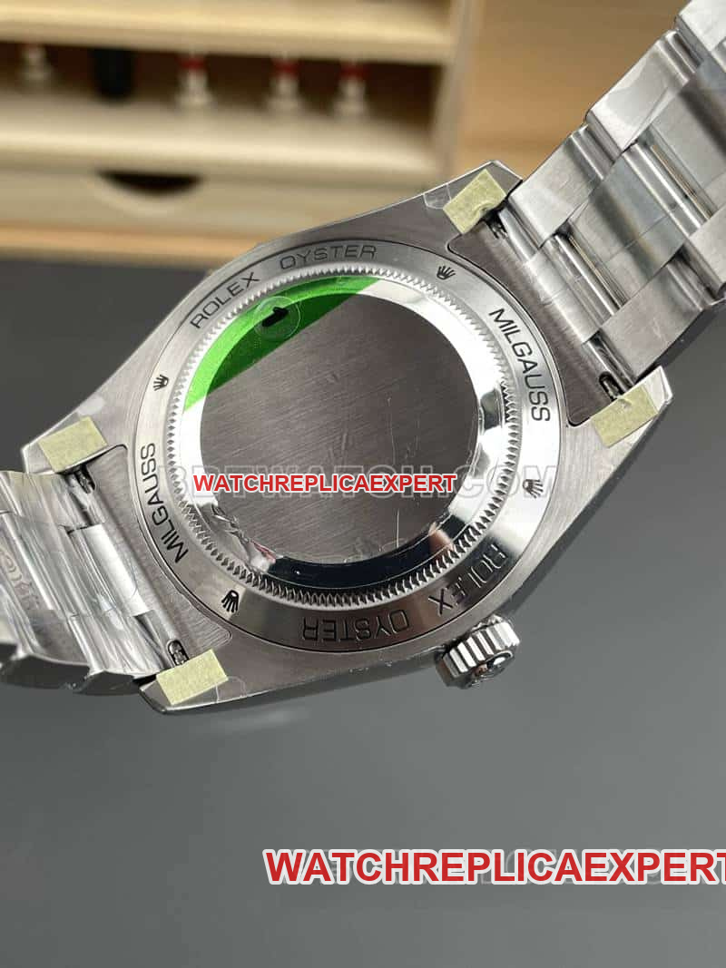 VSRolex grid magnetic type 1:1top-tier replicablue dial116400caseback live photo