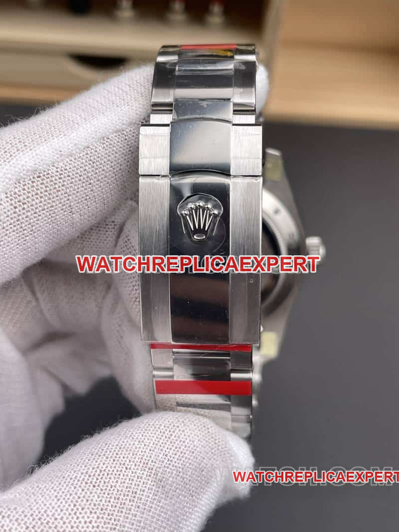 VSRolex grid magnetic type 1:1top-tier replicablue dial116400braceletlive photos